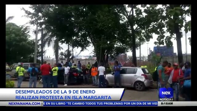 Desempleados de la 9 de enero realizan protesta en Isla Margarita смотреть онлайн