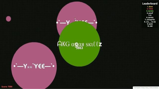 FFA Speedy Agar io 53k Amazing Gamplay смотреть онлайн