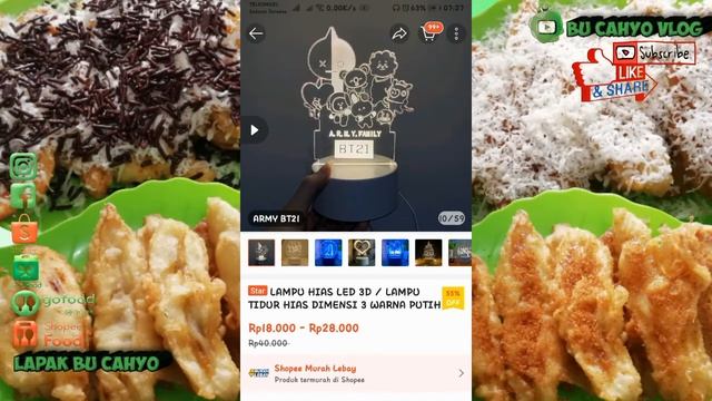 Rekomendasi lampu hias lampu tidur murah berkualitas di shopee смотреть онлайн