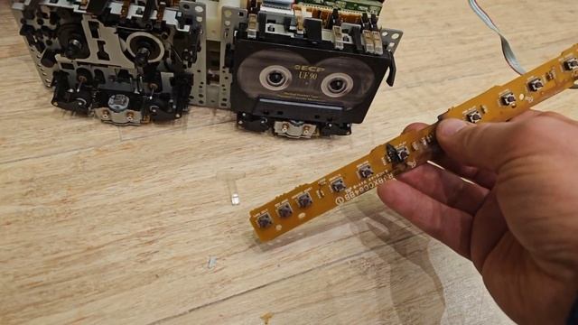 Panasonic Rx-ct990 поломка оси програмной шестерни