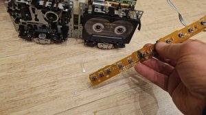 panasonic rx-ct990 поломка оси програмной шестерни