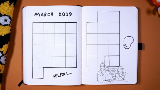 SIMPSONS PLAN WITH ME in my HUSBAND'S BuJo! | PLANT BASED BRIDE смотреть онлайн