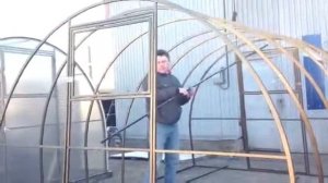 Сборка каркаса теплицы