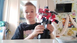 обзор лего трансформера Оптимуса Прайма