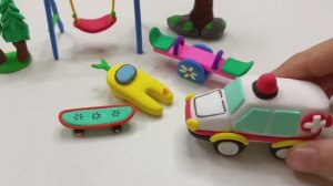 АмонгАС пациен и доктор! Лепка из пластилина! Как сделать своими руками медицинский набор - медицинс