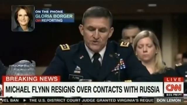 National Security Adviser General Michael Flynn resigns: Resignation letter read out смотреть онлайн