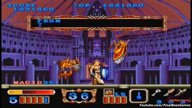 Magic Sword - All Bosses (Snes) смотреть онлайн