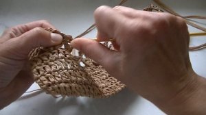 ХИТ СЕЗОНА!!! ПОПУЛЯРНАЯ  СУМОЧКА PRADA ИЗ РАФИИ КРЮЧКОМ!!!