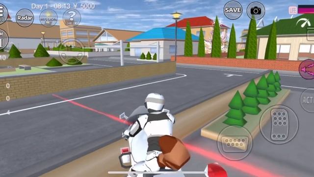 Police Car Race | Sakura Safe House | Sakura School Simulator смотреть онлайн