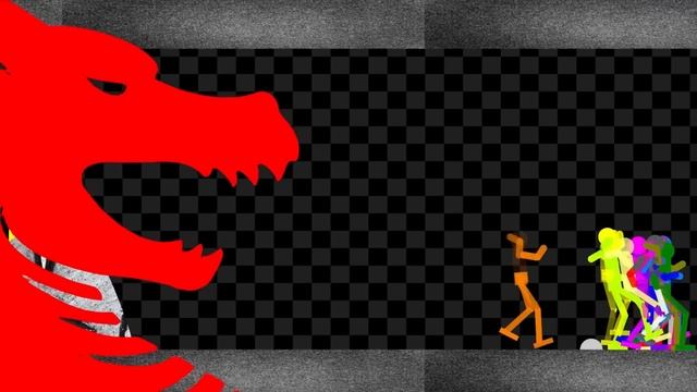 Survival Stickman Race: Run From Red Dragon смотреть онлайн