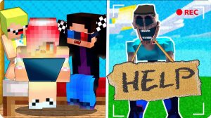 😢 ПОЧЕМУ ЭТОТ МИМИК ПРОСИТ О ПОМОЩИ в МАЙНКРАФТ? НУБИК