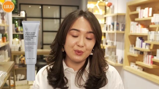 ALLIES OF SKIN MULTI ACIDS&RETINOID BRIGHTENING SLEEPING FACIAL