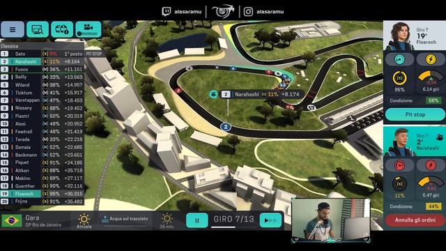 ERRORE CHE PAGHIAMO CARO... DIFESA! | Motorsport Manager Mobile 3 - F1 2020 MOD Parte #46 [GP Rio] смотреть онлайн