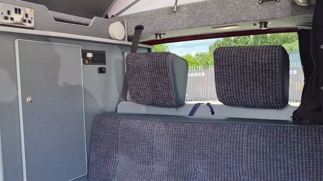 VW Transporter T5 T30 Camper Van For Sale In Red 4 Berth Pop Top Air Con Kitchen Finance & Delivery смотреть онлайн