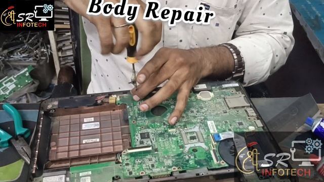 how to Dell N4010 Laptop Body Reparing & Remold, Reparig смотреть онлайн