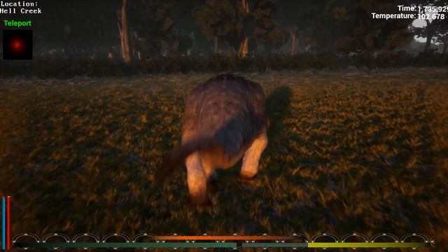 Pangea Survival - Трицератопс - Gameplay (PC) смотреть онлайн