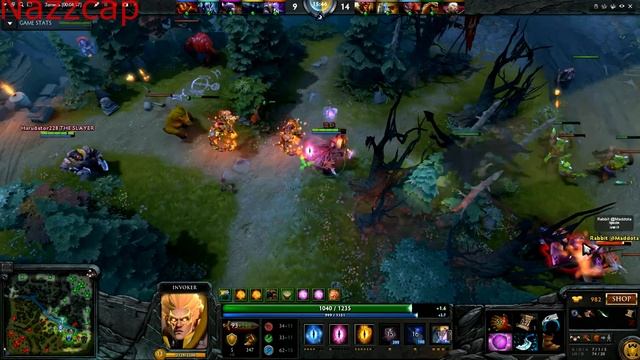 Na`Vi Dendi play Invoker ez game смотреть онлайн