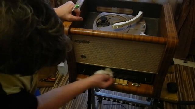 Ламповая радиола 