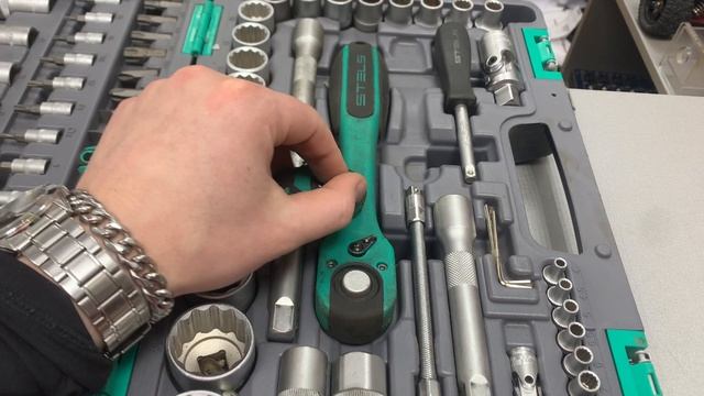 Набор инструментов Stels 94предметов смотреть онлайн