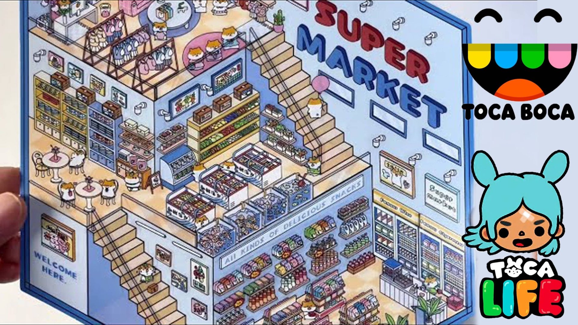 Тока Бока Сериал АСМР Супермаркет смотреть онлайн