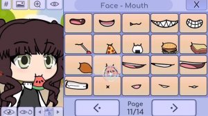 как сделать красивую ос в игре "Гача лайф"?