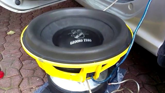 Ground Zero gzpw 15 SPL Subwoofer an 3kw rms смотреть онлайн