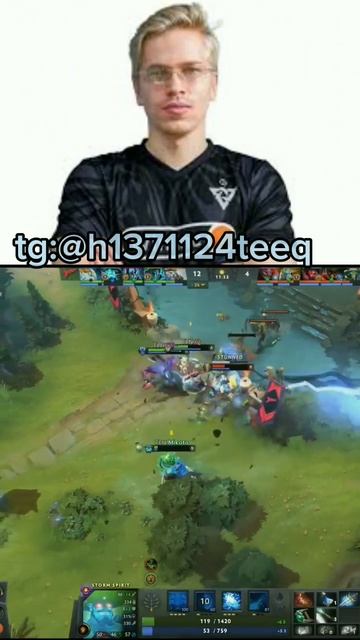 Topson 1vs3 #dota2 #dota #topson смотреть онлайн