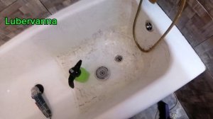 Реставрация ванны со снятием краски из баллончика,  #lubervanna, #реставрацияванн