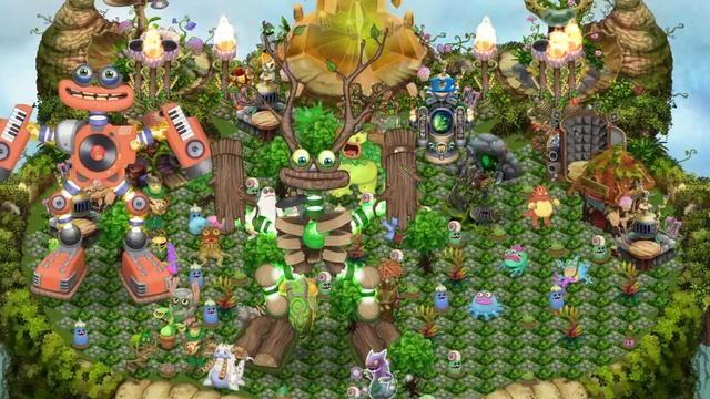 МОЙ ОСТРОВ В ИГРЕ my singing monsters смотреть онлайн