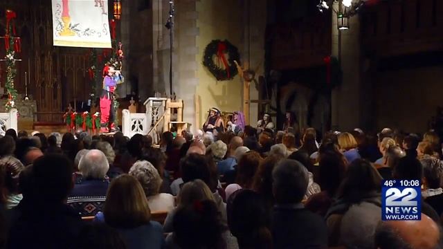 Trinity Methodist Church hosts Boar's Head Festival in Springfield смотреть онлайн