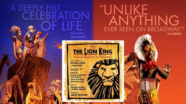 01. Circle of Life | The Lion King (Original Broadway Cast Recording) смотреть онлайн