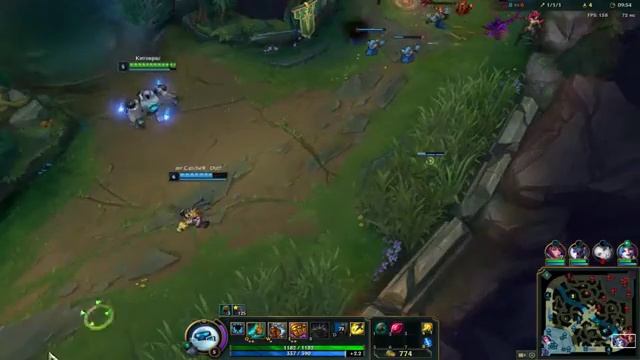 League of Legends - Ранг(БОТ) - Блицкранк VS Зайра смотреть онлайн