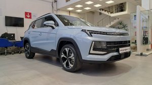 Москвич 3 в комплектации Стандарт Плюс. Автомобиль доступен для знакомства и тест-драйва в ДАКАР