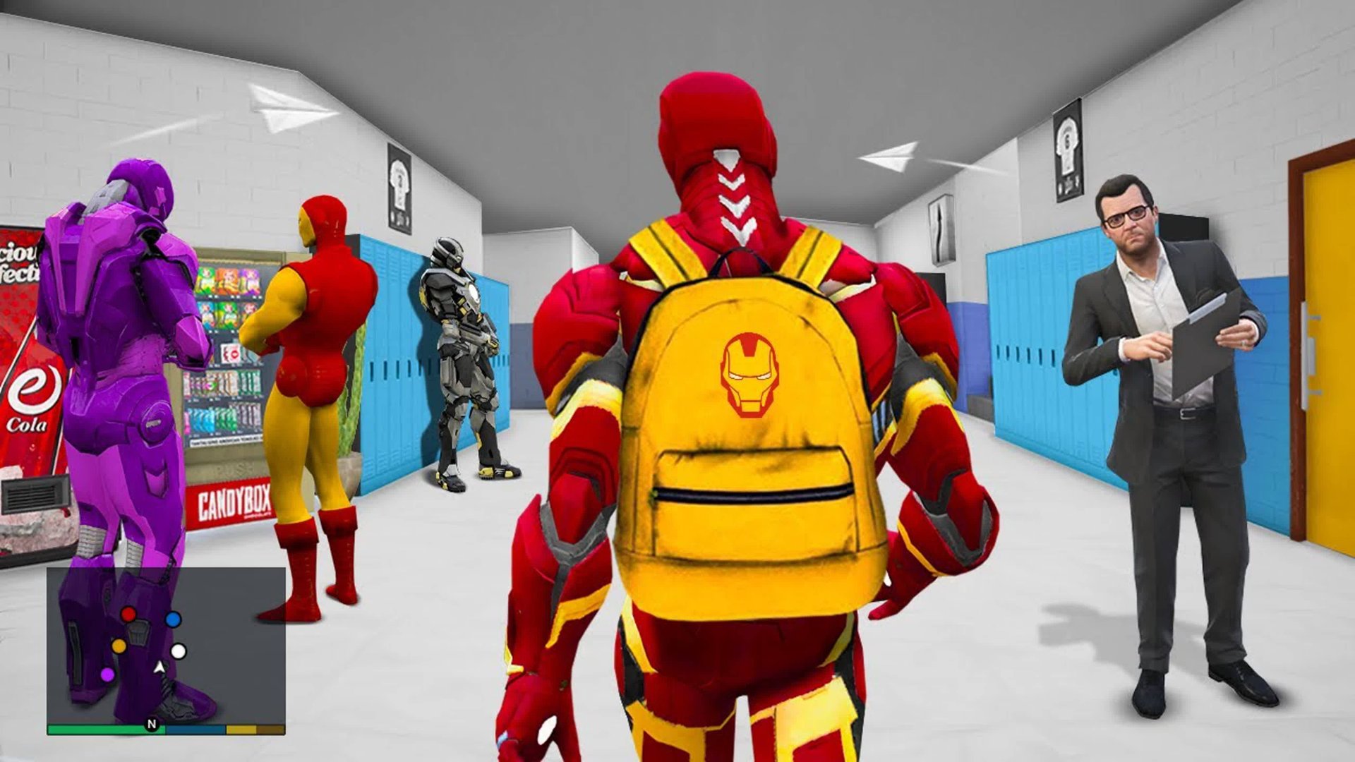 Учусь в школе Железного человека в ГТА5! (GTA 5 Online) смотреть онлайн