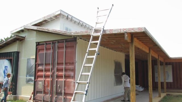 Episode 25- You Gotta See How Our Shipping Container House Looks Painted! смотреть онлайн