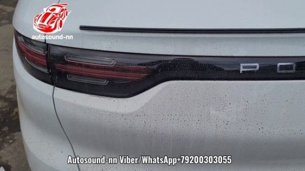 Porsche Cayenne Coupe часть 3 Установка Сигнализации Starline E96