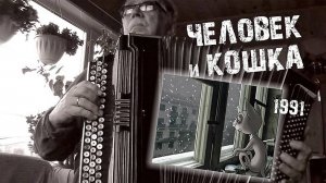 Человек и кошка _на баяне