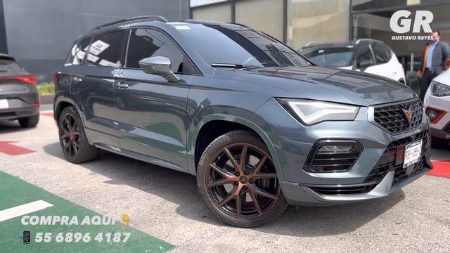CUPRA ATECA 2021 seminuevo en color GRIS MAGNÉTICO смотреть онлайн