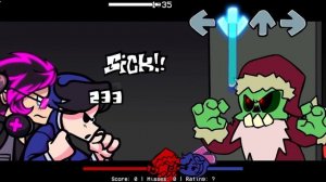 Банда Нео пытается спасти Рождество! (FNF Занта - Шарв и Неонайт поют)