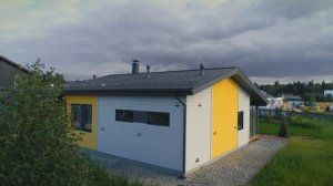 Полный обзор каркасного дома Сканди 205 от строительной компании ИЗБУРГ.