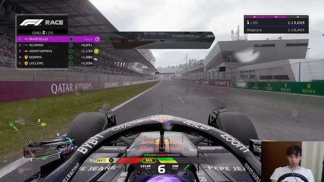 F1 24: TRIPLO INCIDENTE CLAMOROSO! + GARA LEGGENDARIA ALLA SENNA! EP.11 смотреть онлайн