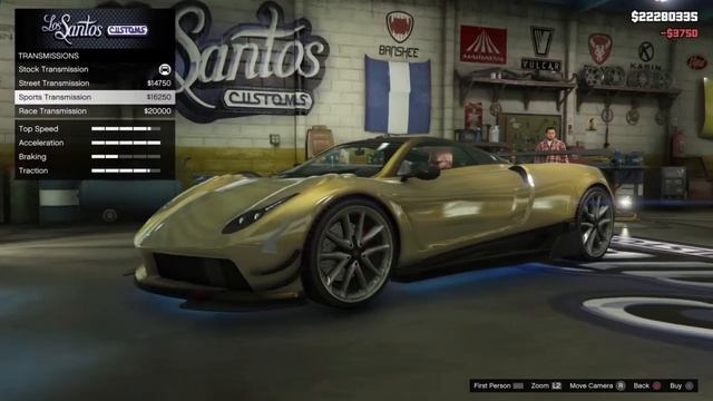 Grand Theft Auto 5 - Storing Cars In Your Garage Properly, Modding armored car and War with the cop смотреть онлайн