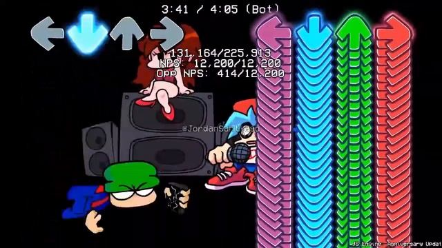 Friday Night Funkin' - a fine spamtrack and floccinaucinihilipilificatiophobia Updated Renders смотреть онлайн