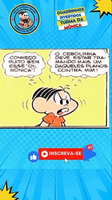 MÔNICA e CEBOLINHA em Previnir é Melhor? #turmadamônica #gibi смотреть онлайн