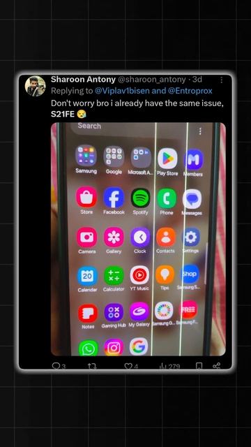 S21 FE Green line 😕 issue - How to avoid 🤔 #galaxys21fe5g смотреть онлайн
