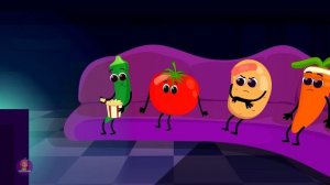 Ten Little Fruits - Learning Song & Rhymes for Children