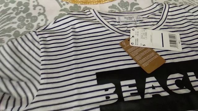 Ідеальна футболка в смужечку Mango Іспанія смотреть онлайн