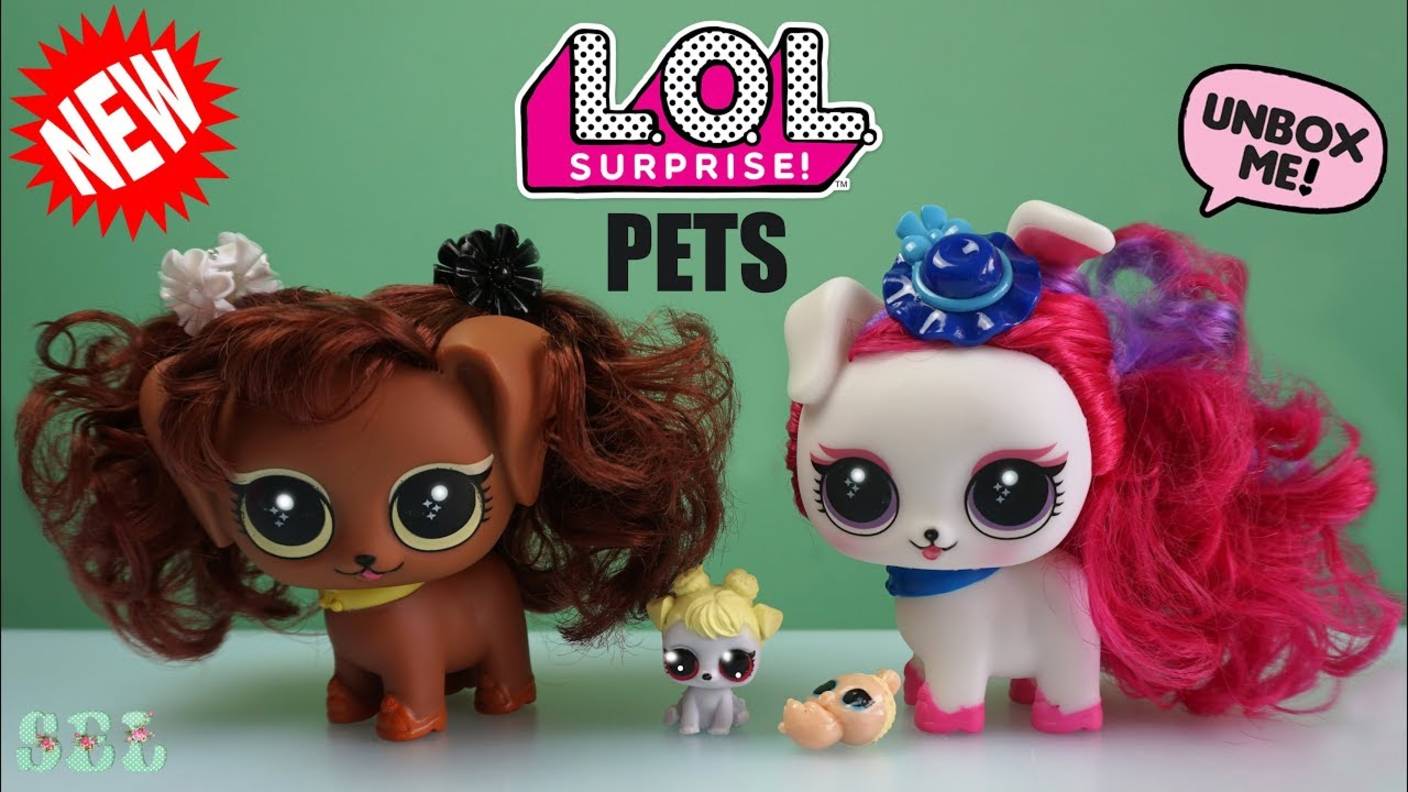 БОЛЬШИЕ ВОЛОСАТЫЕ Питомцы ЛОЛ с Прическами Big LOL Pets with HAIR смотреть онлайн