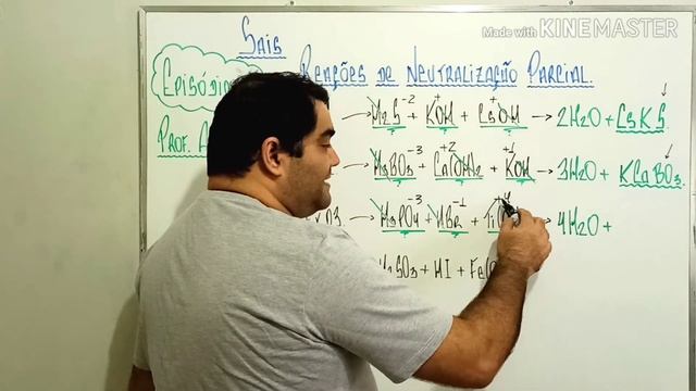 Sais Inorgânicos e Reações de Neutralização Parcial. Sais Duplos . Episódio 03. смотреть онлайн