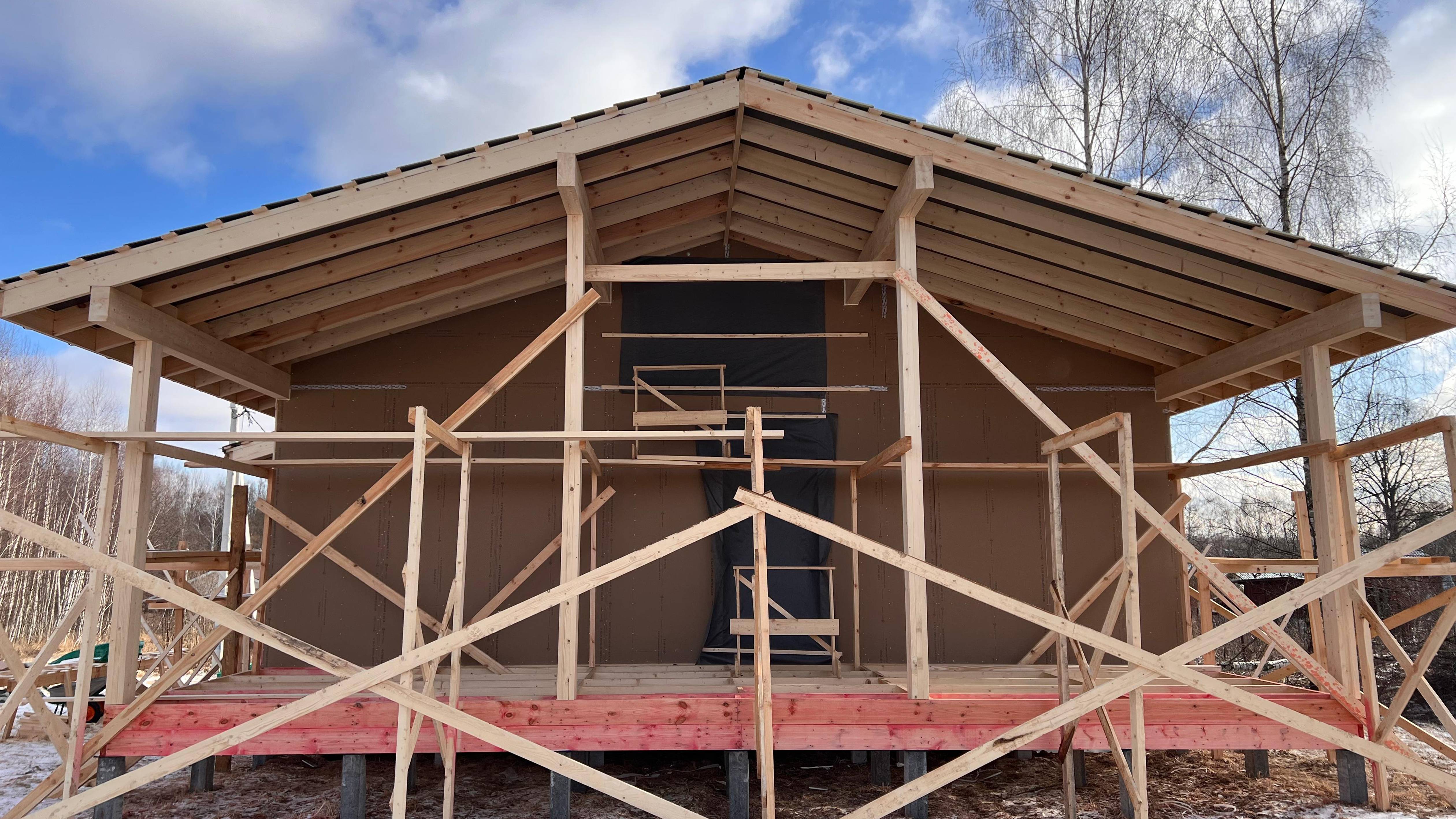 Каркасный дом Коломаа.